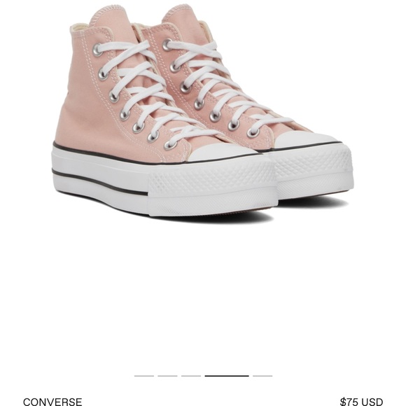 Converse Shoes - Converse - Pink Chuck Taylor All Star Lift Platform Sneakers